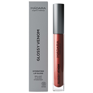 MÁDARA Glossy Venom Lip Gloss #75 VEGAN RED 4 ml produkt bild