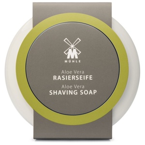 Mühle Shaving Barbersæbe i skål, Aloe Vera, 65 gr. produktbillede