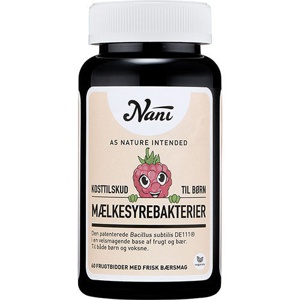 Nani Mælkesyrebakterier til børn 60 gum. produktbillede