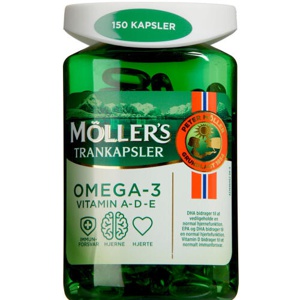 Møllers Trankapsler - 150 kaps. produktbillede