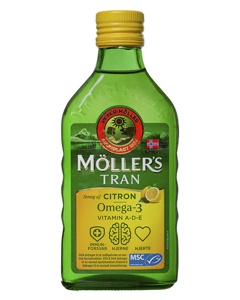 Møllers Tran Lemon 250 ml Produktbild