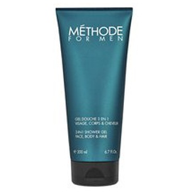Méthode Jeanne Piaubert Méthode For Men Gel Douche 3 N 1 Visage, Corps & Cheveux 200ml Produktbild