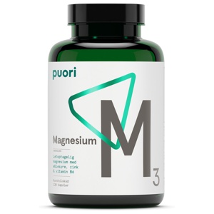 M3 Magnesium - 120 Kapsler - Puori produktbillede