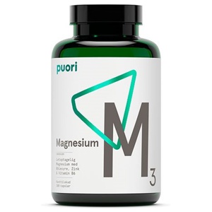 M3 Magnesium - 180 Kapsler - Puori produktbillede