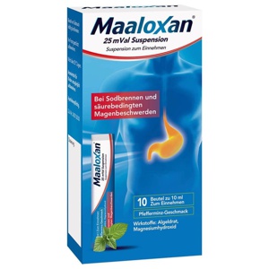 MAALOXAN 25 mVal Suspension Produktbild