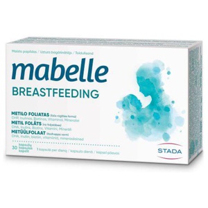 Mabelle Breastfeeding kapslid imetavatele emadele N30 toote pilt