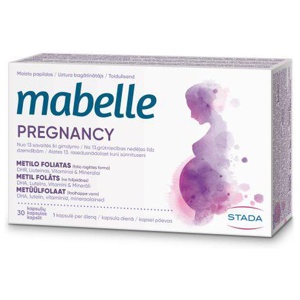 Mabelle Pregnancy kapslid rasedatele N30 toote pilt
