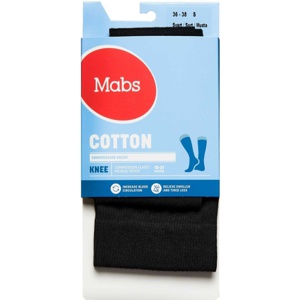 Mabs Cotton Knee Black Small produktbillede