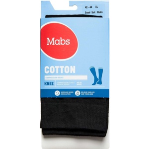 Mabs Cotton Knee Black X-Large produktbillede