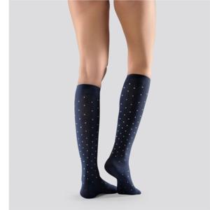Mabs Cotton Knee Navy Dotted XXL produkt bild