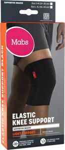 Mabs Elastiskt Knäbandage Svart S/M produkt bild