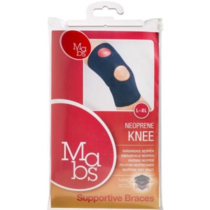 Mabs neopren knæbandage L/XL 1 stk. produktbillede