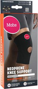 Mabs Neopren Knäbandage Svart S/M produkt bild