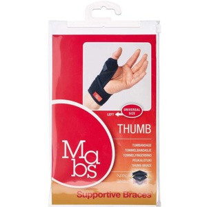 Mabs Neopren tommelbandage venstre one size 1 stk. produktbillede