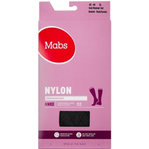 Mabs Nylon Knee Design Black X-Large produktbillede