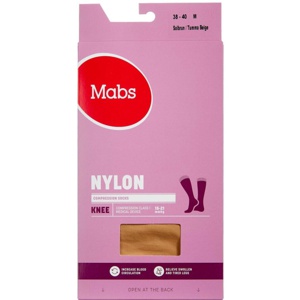 Mabs Nylon Knee Tan Medium produktbillede