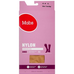 Mabs Nylon Knee Tan X-Large produktbillede