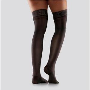 Mabs Nylon Stay Up Black XL produkt bild