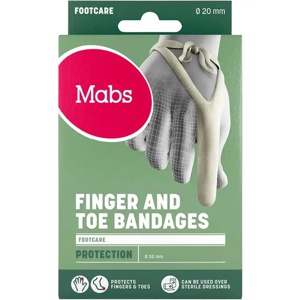 Mabs tå- og fingerbandasje produktbilde