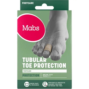 Mabs tåbeskyttelse tubeform L 2 stk produktbilde