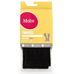 Mabs Travel Knæstrømpe Sort Xx-Large produktbillede