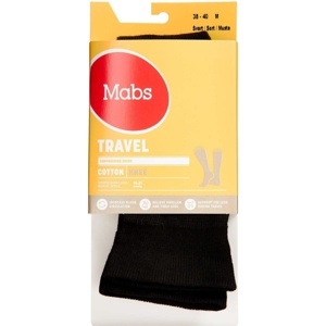 Mabs Travel Knæ, Sort Str. M 1 par produktbillede