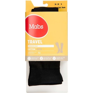 Mabs Travel Knæ, Sort Str. S 1 par produktbillede