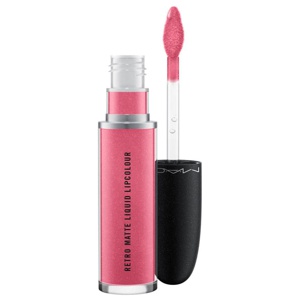 Retro Matte Liquid Lipcolor Metallic Rose produkt bild