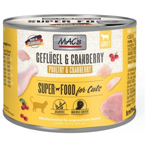 Mac's Cat Geflügel/Cranberry 200 g Produktbild