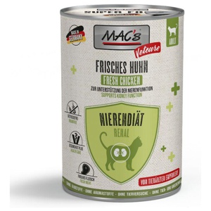 MAC's CAT Vetcare Nierendiät 6 x 400 g Produktbild