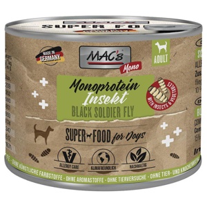 MAC's Monoprotein Insekten & Superfood 6 x 180 g Produktbild