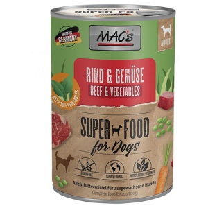 MAC's Nassfutter für Hunde 6 x 400 g Produktbild