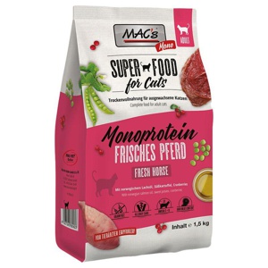 MAC's Superfood for Cats Adult Monoprotein Pferd Produktbild