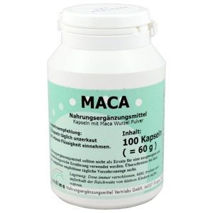 Maca Kapseln, 100 St Kapseln Produktbild