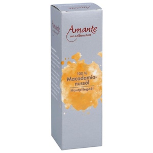 Macadamianussöl 100% rein Hautpflegeöl Amante, 100 ml Öl Produktbild