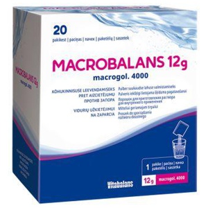 Macrobalans suukaudse lahuse pulber 12g n20 toote pilt