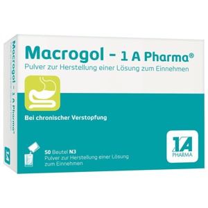 MACROGOL-1A Pharma Plv.z.Her.e.Lsg.z.Einnehmen Produktbild