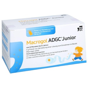 MACROGOL ADGC Junior 6M-8J 4g Plv.z.H.e.L.z.Einn. Produktbild