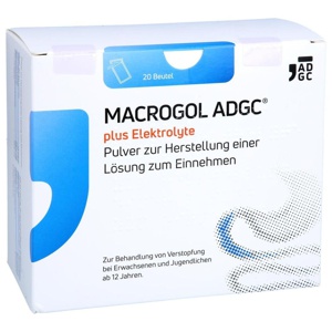 MACROGOL ADGC plus Elektrolyte Plv.z.H.e.L.z.Einn. Produktbild