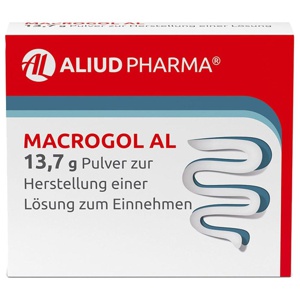 Macrogol AL 13,7 g Pulver bei Verstopfung Produktbild