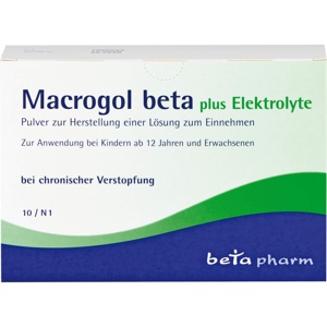 MACROGOL beta plus Elektrolyte Plv.z.H.e.L.z.Einn. Produktbild