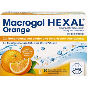 MACROGOL HEXAL Orange Plv.z.Her.e.Lsg.z.Einn.Btl. Produktbild