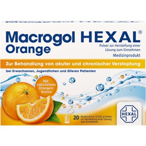 MACROGOL HEXAL Orange Plv.z.Her.e.Lsg.z.Einn.Btl. Produktbild