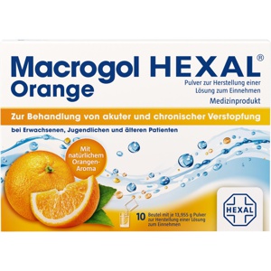 MACROGOL HEXAL Orange Plv.z.Her.e.Lsg.z.Einn.Btl. Produktbild