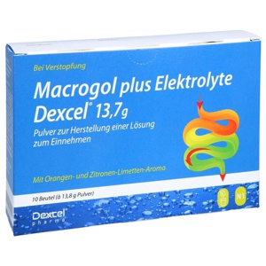 MACROGOL plus Elektrolyte Dexcel 13,7 g PLE Produktbild
