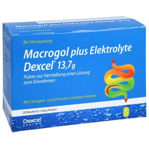 MACROGOL plus Elektrolyte Dexcel 13,7 g PLE Produktbild