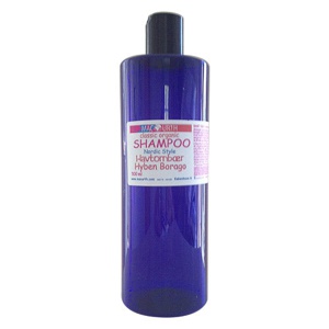 Shampoo sart tørt hår mild - 500 ml. produktbillede