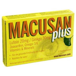 MACUSAN plus Tabletten Produktbild