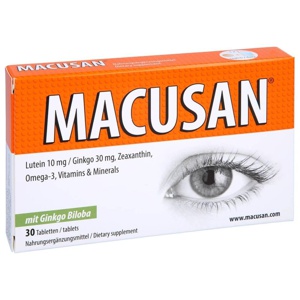 Macusan Tabletten Produktbild