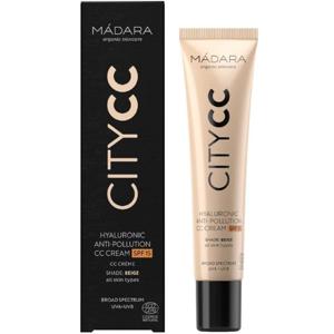 Mádara City CC Hyaluronic Anti-pollution CC Cream SPF15 Beige - 40 ml produkt bild